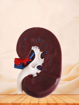 Section of Kidney Soft Silicone Anatomy Model